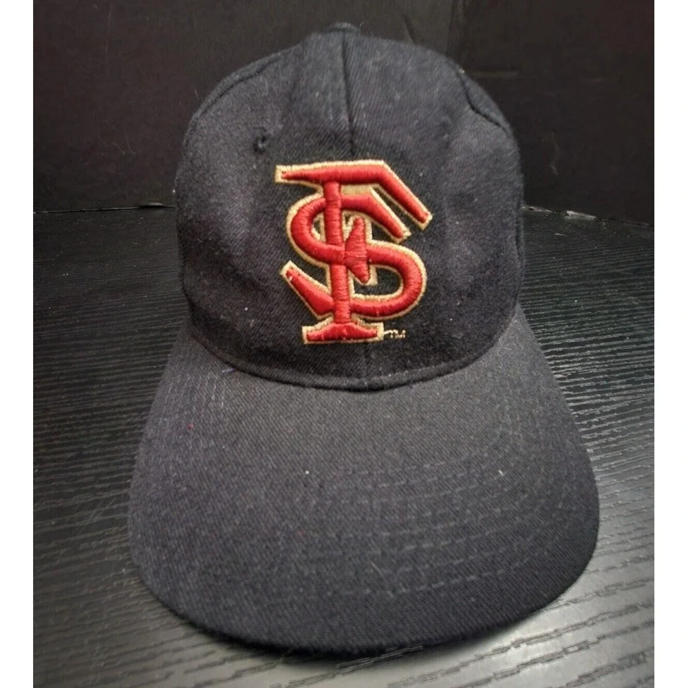 Florida State Seminoles NCAA Zephyr THE HAT original lids fitted 6 7/8 Cap Black